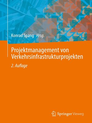 cover image of Projektmanagement von Verkehrsinfrastrukturprojekten